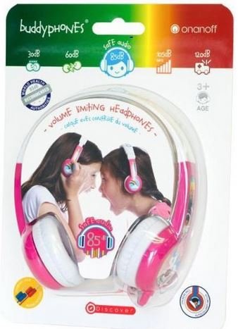 BuddyPhones BP-DIS-PINK-01-K