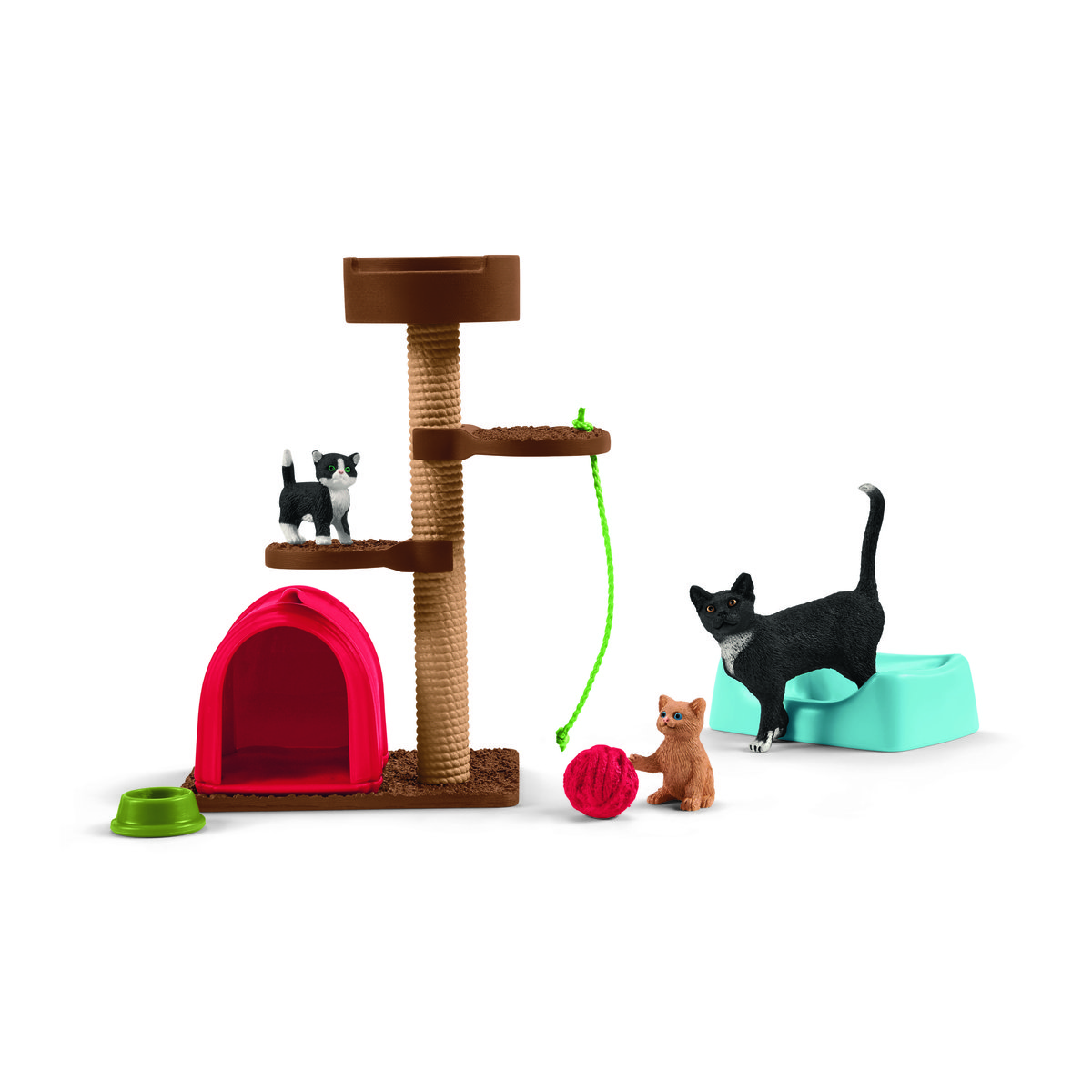 Schleich 42501 Czas na zabawę uroczych kotków