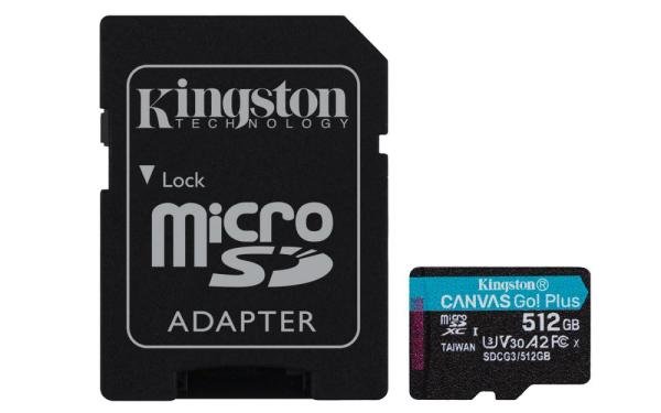 Kingston Canvas Go! Plus 512GB (SDCG3/512GB)