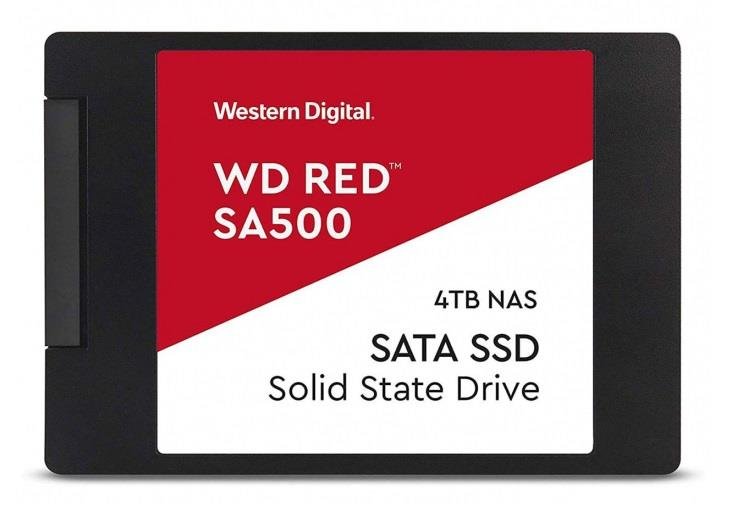 Western Digital Red SA500 NAS SSD 4TB SATA 2,5
