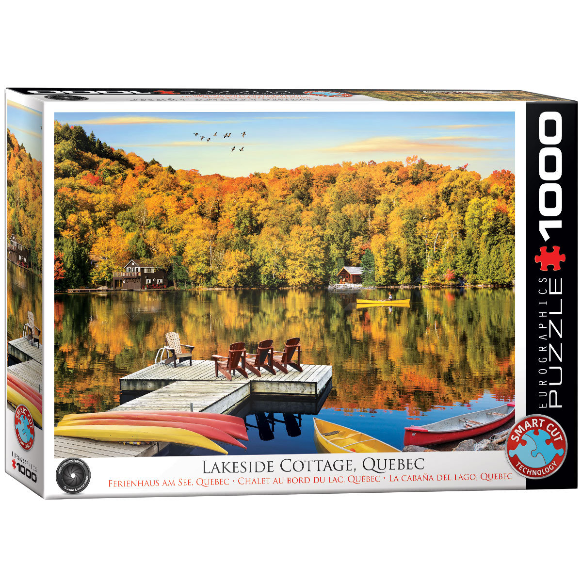 Eurographics puzzle Quebec City 6000-5427