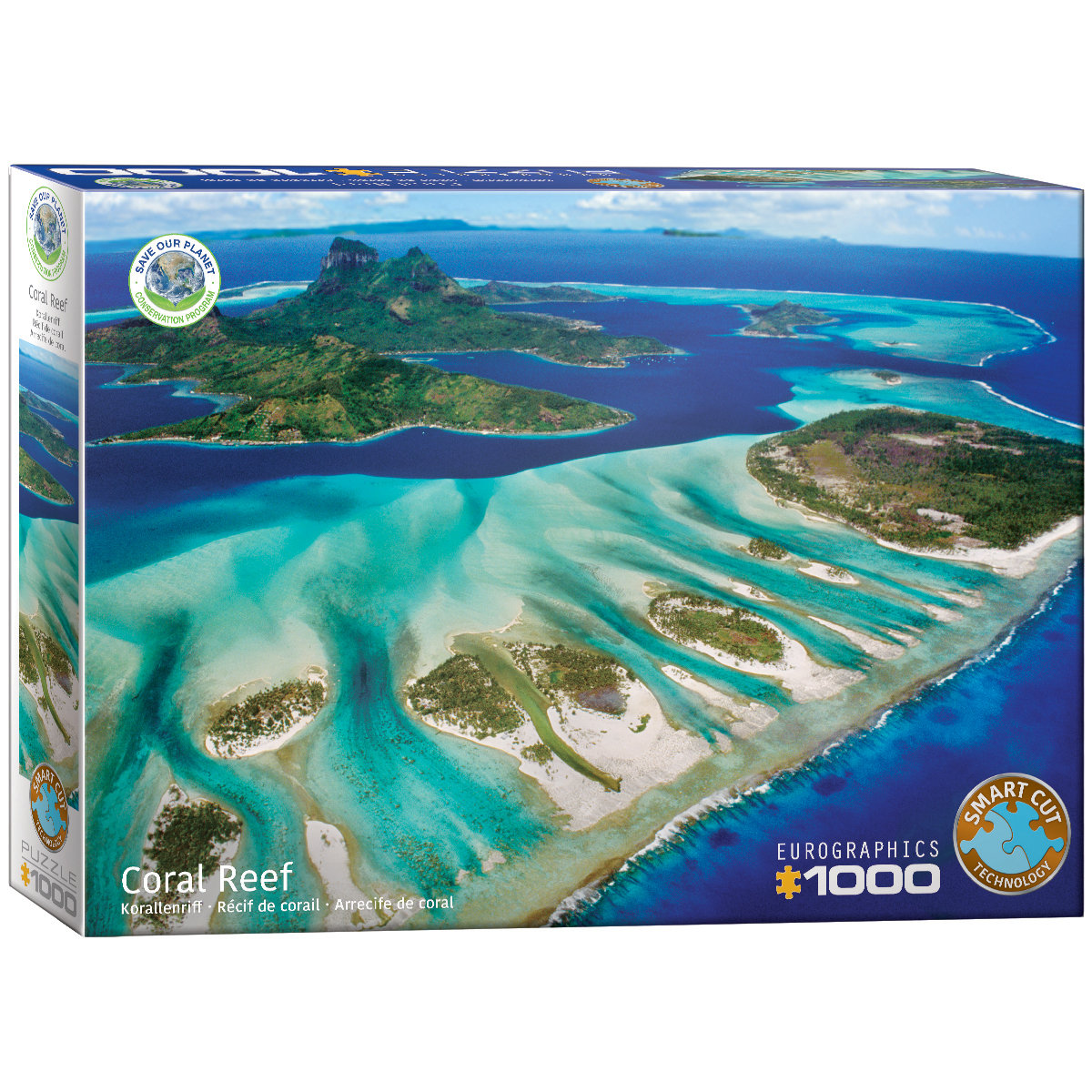 Eurographics Puzzle 1000 Rafa koralowa 6000-5538