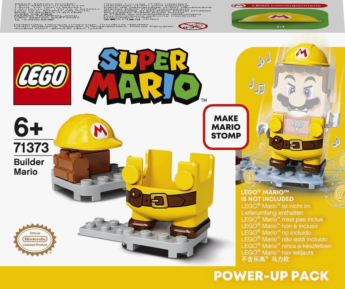 LEGO Super Mario Mario budowniczy dodatek 71373