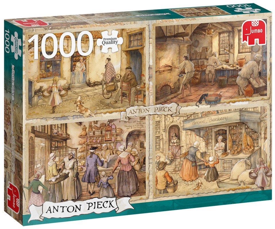 Jumbo puzzle Piekarze z XIX wieku