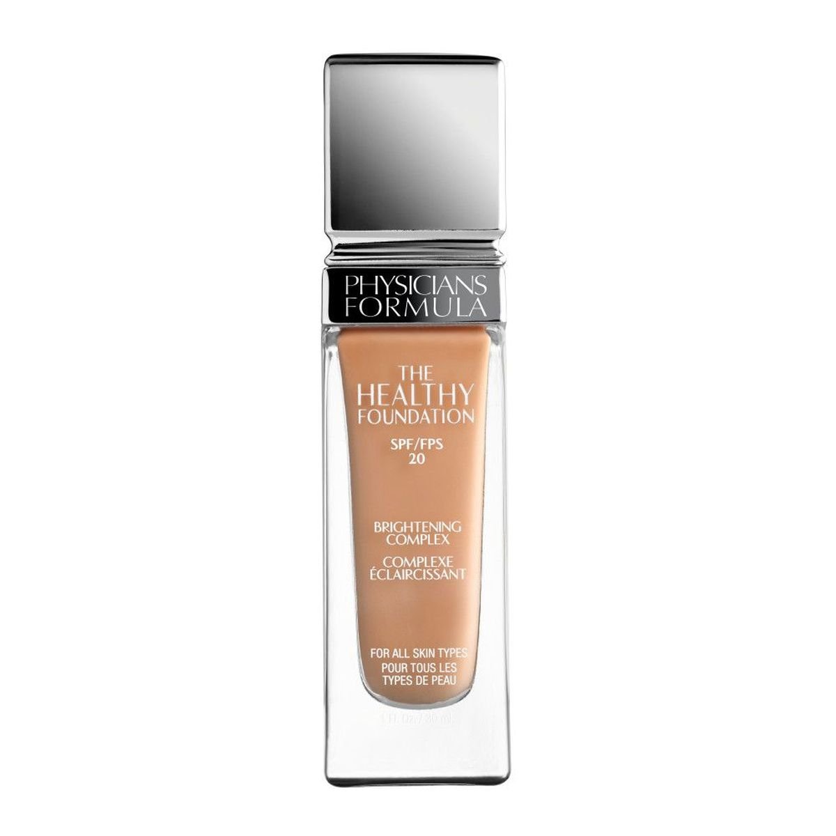 Physicians Formula, The Healthy Foundation, intensywnie wygładzający podkład do twarzy MN3 Medium Neutral, SPF 20, 30 ml