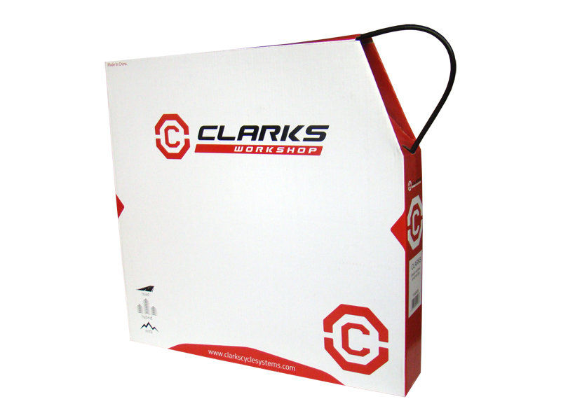 Clarks Pancerz hamulca CLARK'S 2P z teflonem 5mm x 30metrów biały A-CLA-Y1005DBW