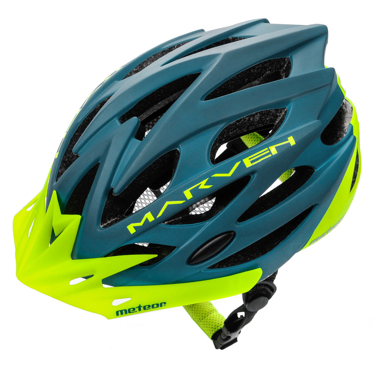 Kask rowerowy Meteor Marven L 58-61 cm zielony/ciemnozielony