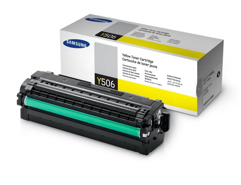 Toner SAMSUNG CLT-Y506L H-Yield, żółty, 3500 str.