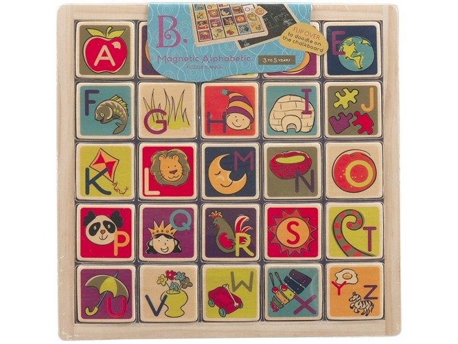 B.Toys B.Toys, klocki Alfabet magnetyczna układanka