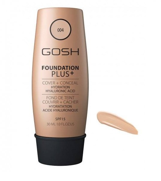 Gosh Podkład kryjąco-korygujący Foundation Plus 004 Natural 30ml