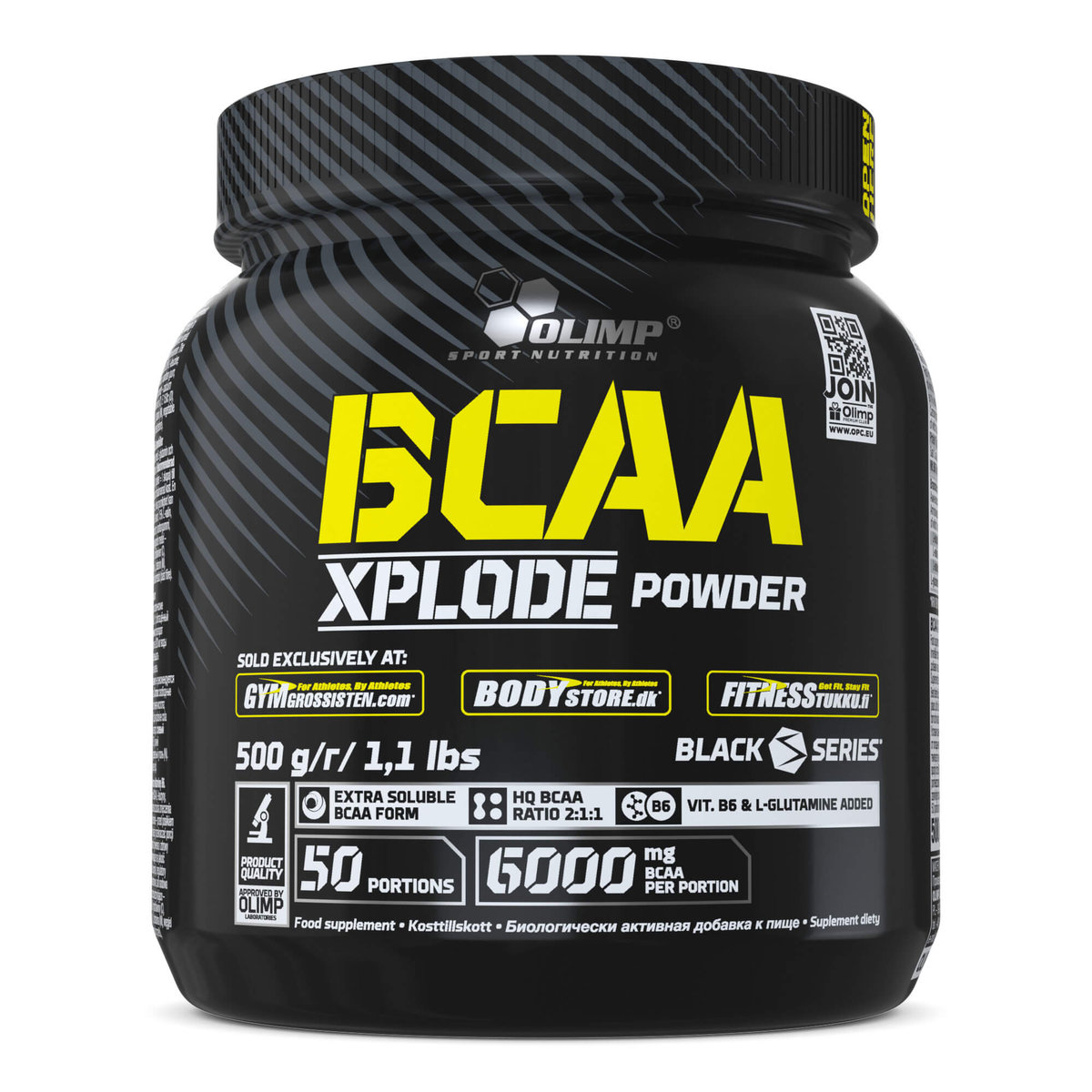 Olimp Aminokwasy BCAA Xplode Powder 500g Fruit Punch roz uniw 5901330039614