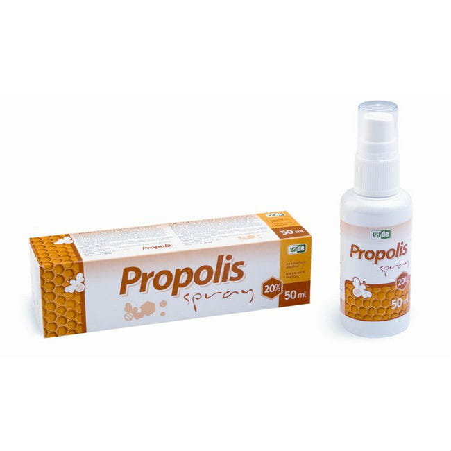 Virde spol s r.o. Stemlovec 10 Holasovice, Czeska Propolis 20% spray TT000283