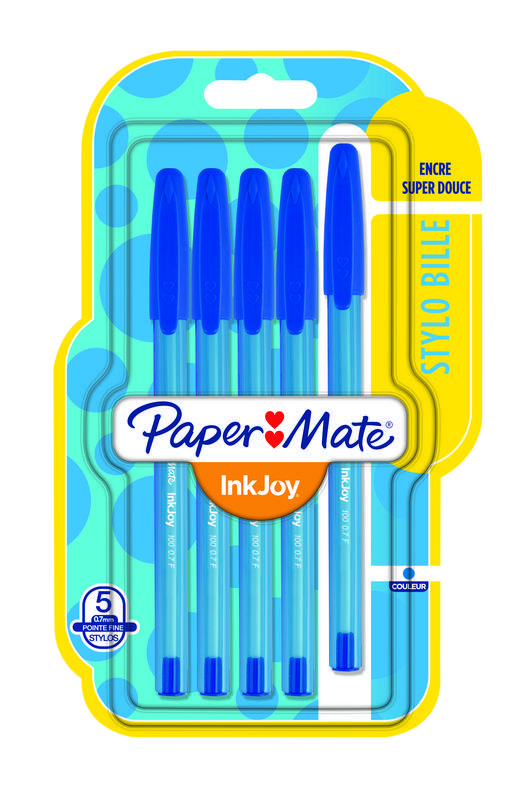 Paper Mate - Ink Joy długopisy kulkowe niebieskie 5 szt.