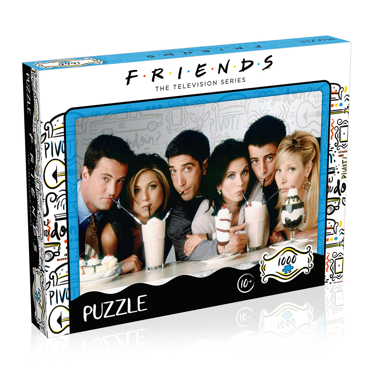 Friends Milkshake 1000 El. (przyjaciele) [puzzle]