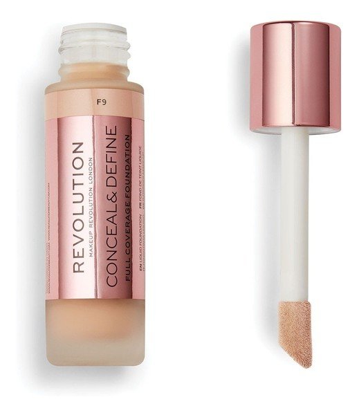 Makeup Revolution Conceal & Define podkład kryjący odcień F9 23 ml