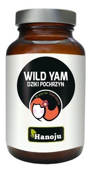 Hanoju Wild Yam Dziki Pochrzyn) 500mg 90 kapsułek