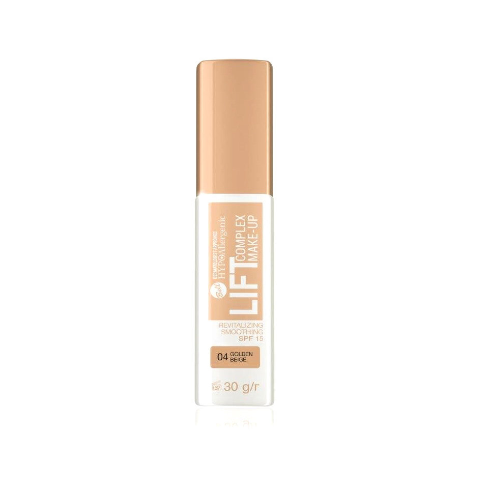 Bell Hypoallergenic Lift Complex liftingująco-regenerujący podkład do twarzy 04 Golden Beige 30g