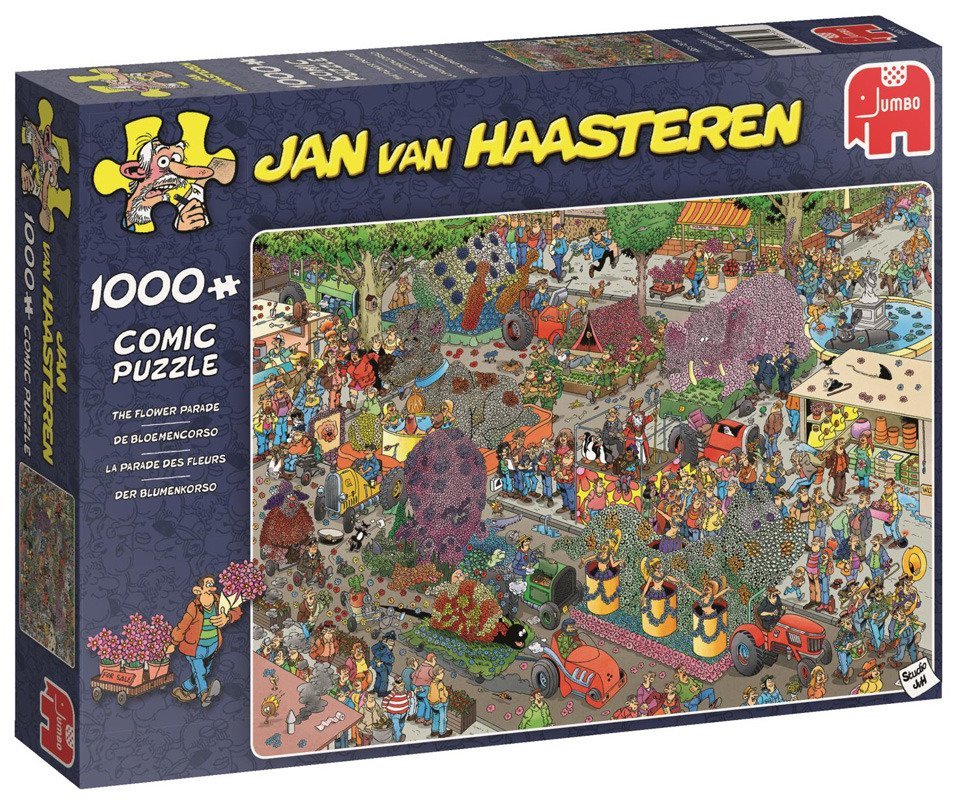 Jumbo Jan Van Haasteren, puzzle Parada Kwiatów