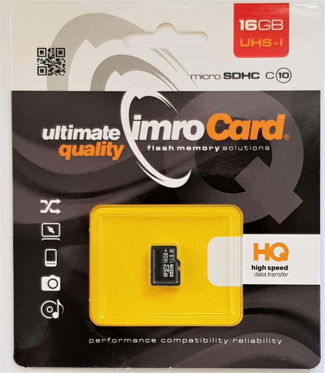 IMRO MicroSDHC 16GB (IMRNOI42589)