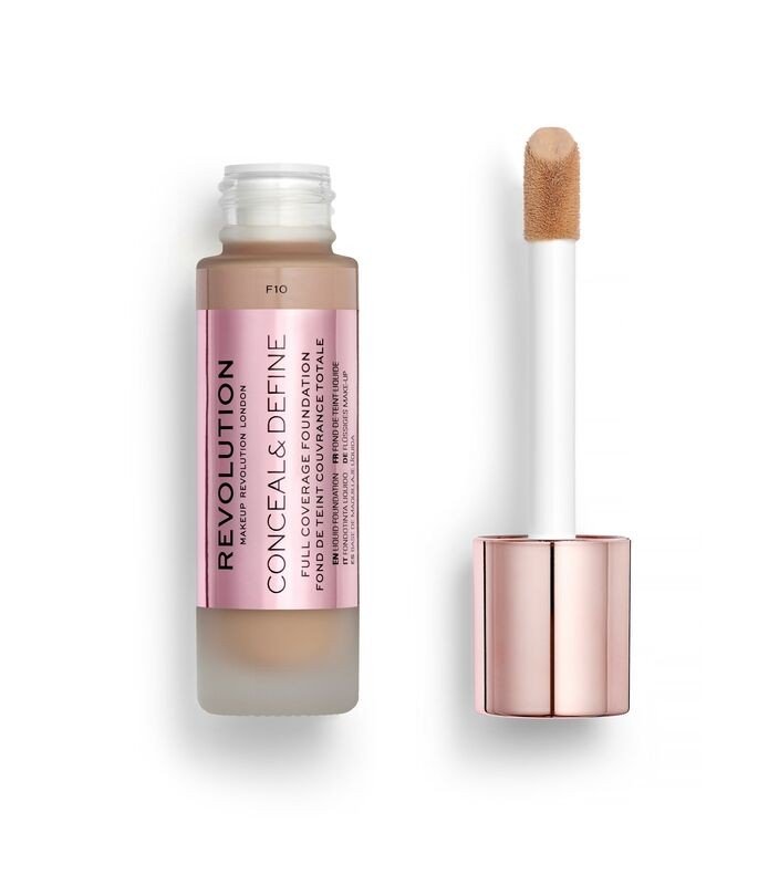 Revolution Makeup Conceal & Define Foundation Podkład kryjący F10 23ml
