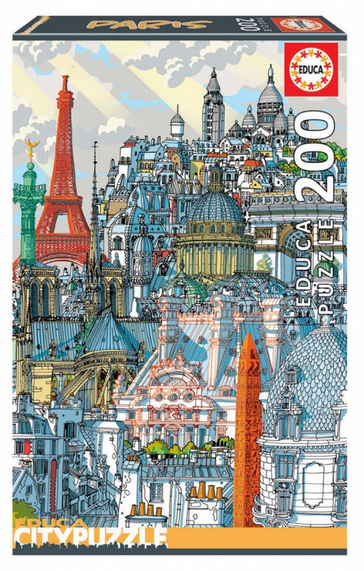 Educa Puzzle 200 Elementów Paryż