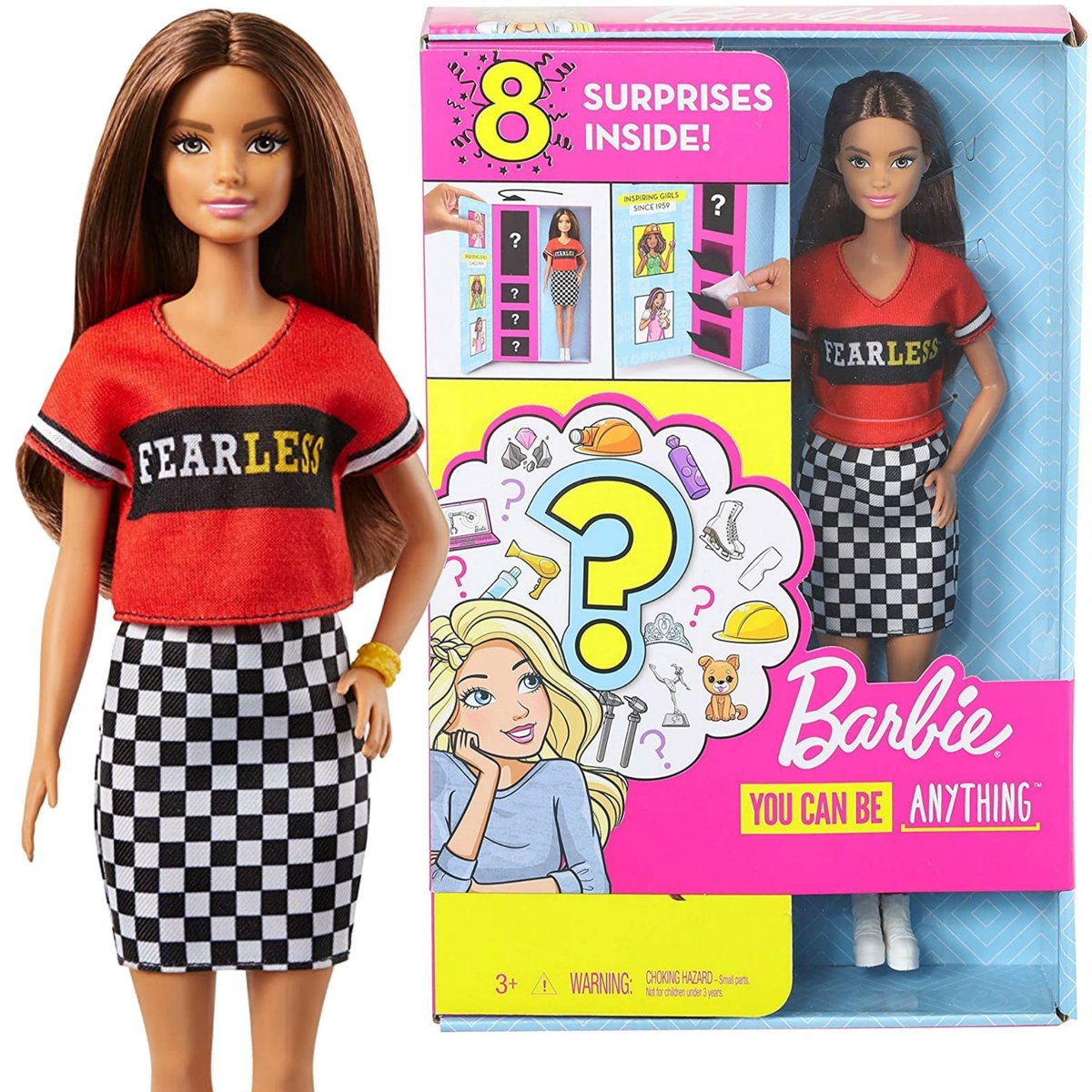 Mattel Barbie Zestaw niespodzianka - Kariera GLH64