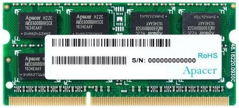 Apacer 8GB AS08GFA60CATBGJ DDR3