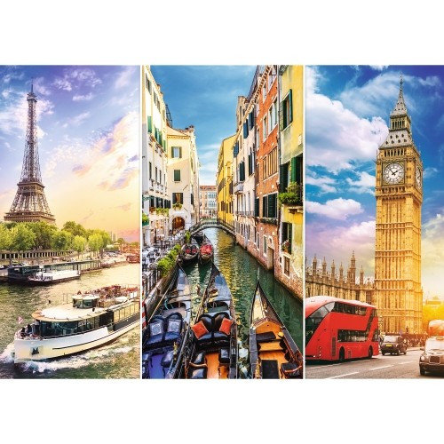 Puzzle 4000 Wycieczka Po Europie