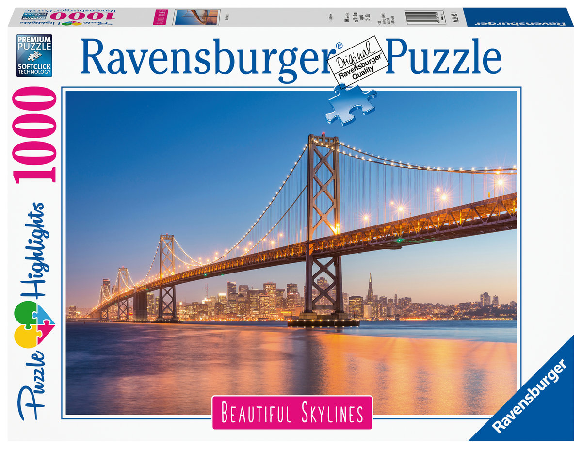 Puzzle 1000 elementów San Francisco Most