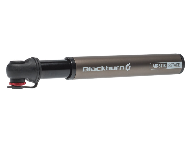 BLACKBURN SS18 AIRSTIK 2 STAGE HP HV ręczna pompka rowerowa 160psi grafitowa