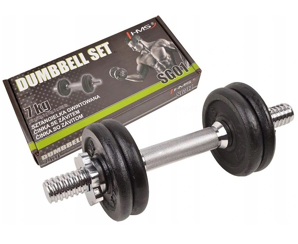 HMS SG01 SZTANGIELKA Z GWINTEM 7 KG 1AB-17-6-138