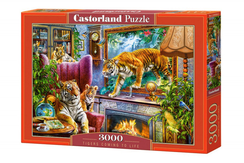 Castorland Puzzle 3000 Tigers Coming to Life