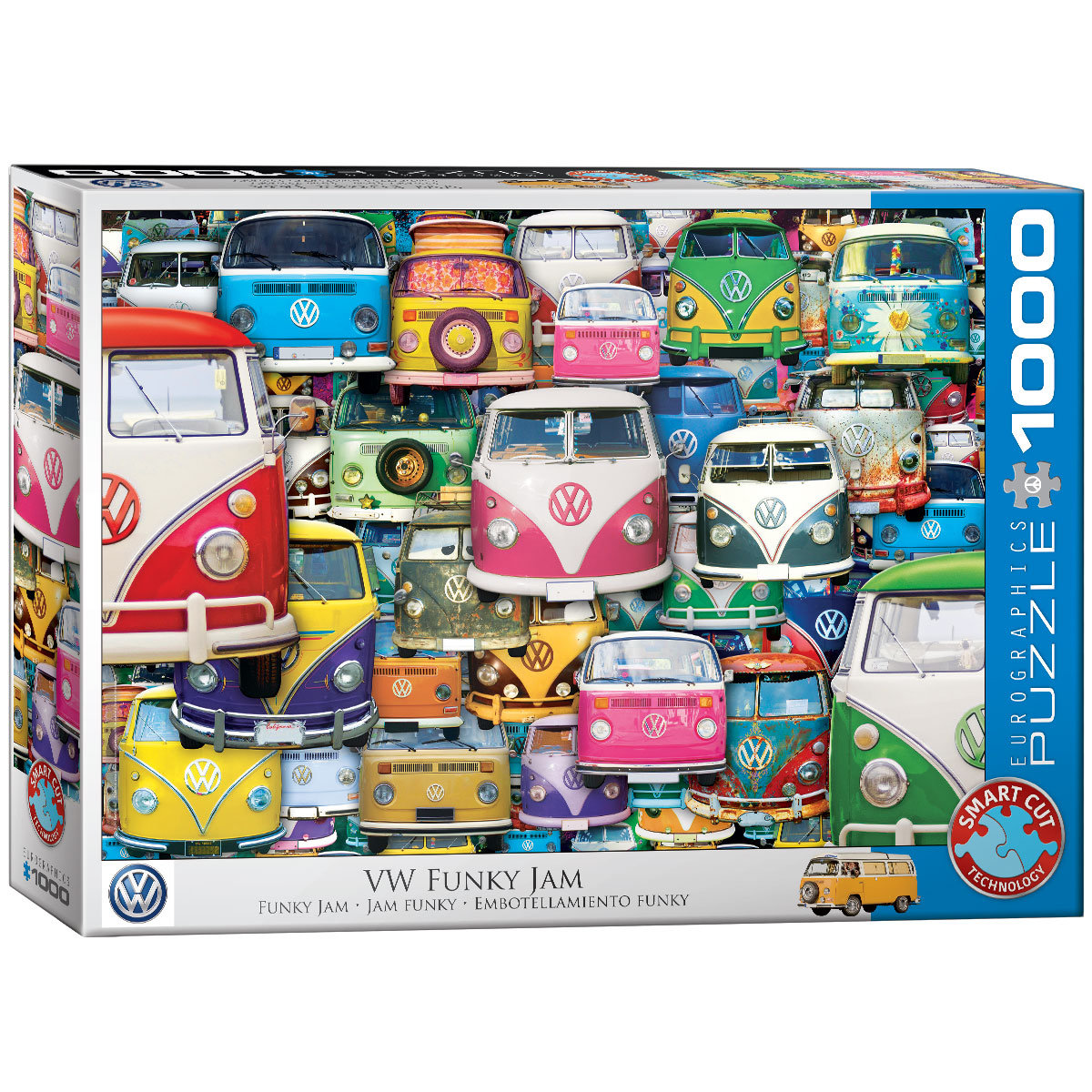 Eurographics Puzzle 1000 Autobusy 6000-5423