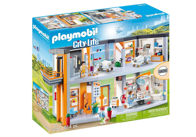 Playmobil 70190 Large hospital with equipment construction toys