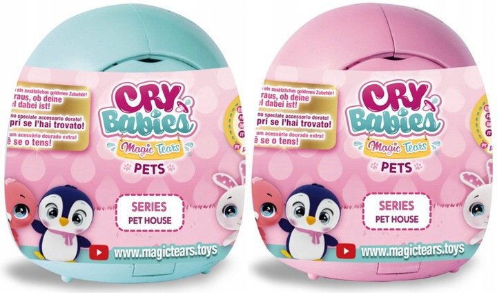 TM Toys Cry Babies Pet House Zwierzaki do kolekcjonowania 097971