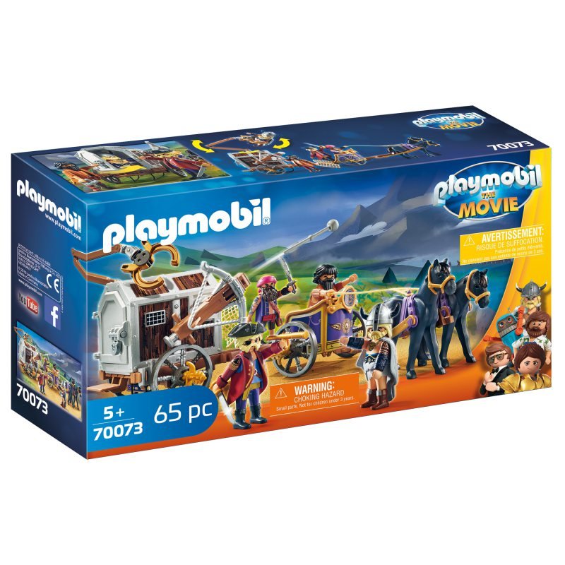 Playmobil The Movie Charlie i powóż rzezimieszków 70073