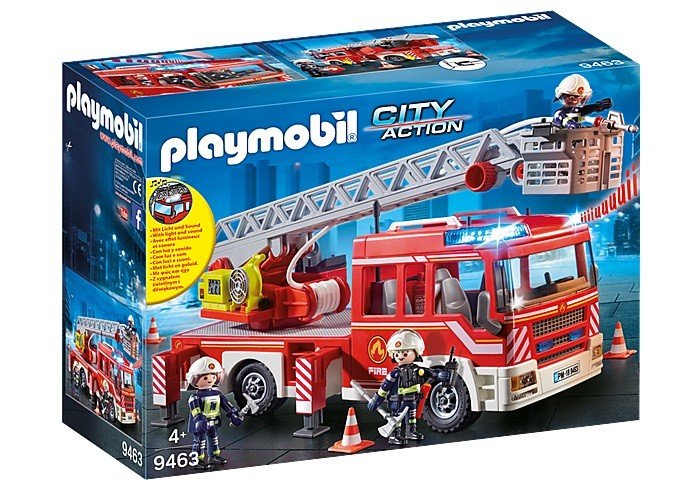 Playmobil City Action Samochód Strażacki z drabiną 9463