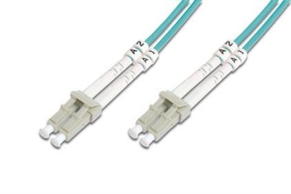 Digitus Professional Patchcord światłowodowy LC/LC duplex MM 50/125 OM3 1m SPDGOKPM0020 [5634998]