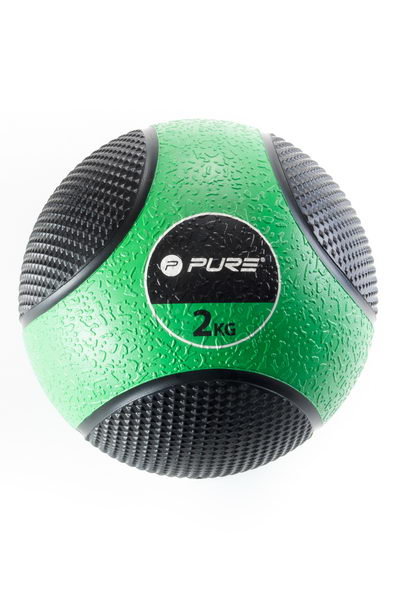 Pure2Improve pure2i mprove unisex piłka lekarska, zielony, 2 kg P2I110000