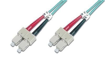 Digitus Professional Patchcord światłowodowy SC/SC duplex MM 50/125 OM3 1m SPDGOKPM0370 [5618353]