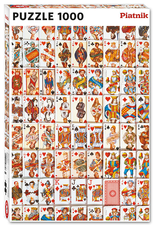 Piatnik Puzzle karty 1000