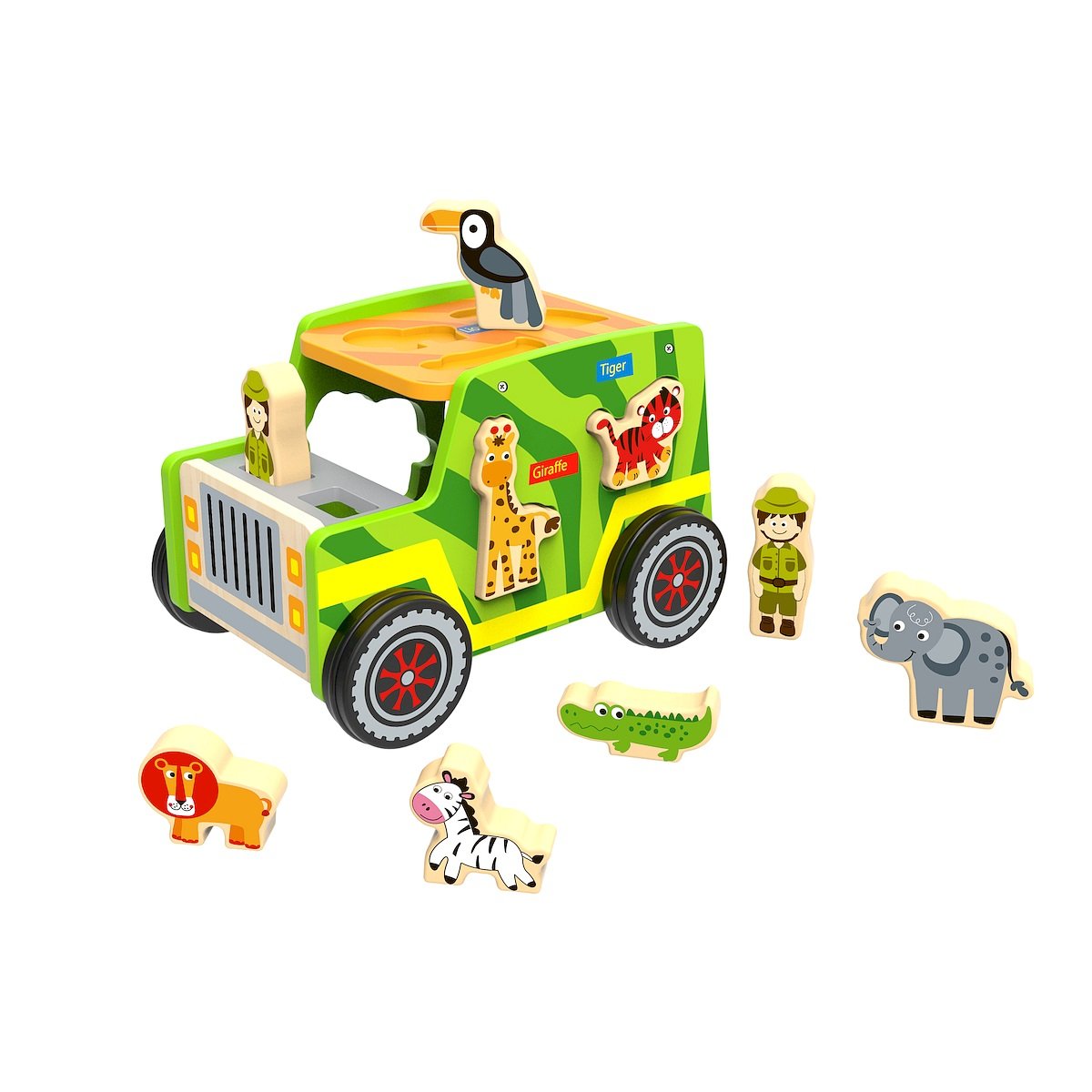 TOOKY TOY Tooky Toy AUTO SAFARI TKF005 46078