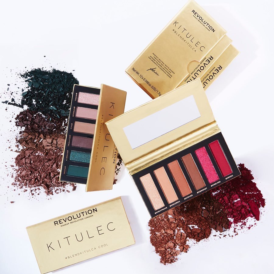 Makeup Revolution KITULEC #BLENDKITULCA Shadow Palette - Zestaw 2 paletek cieni