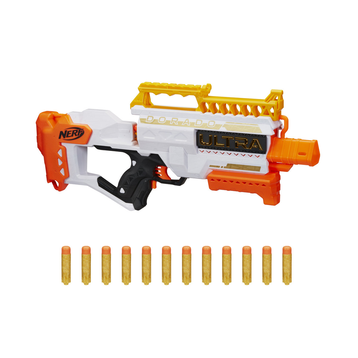 NERF ULTRA DORADO WYRZUTNIA 12 STRZAŁEK F2017