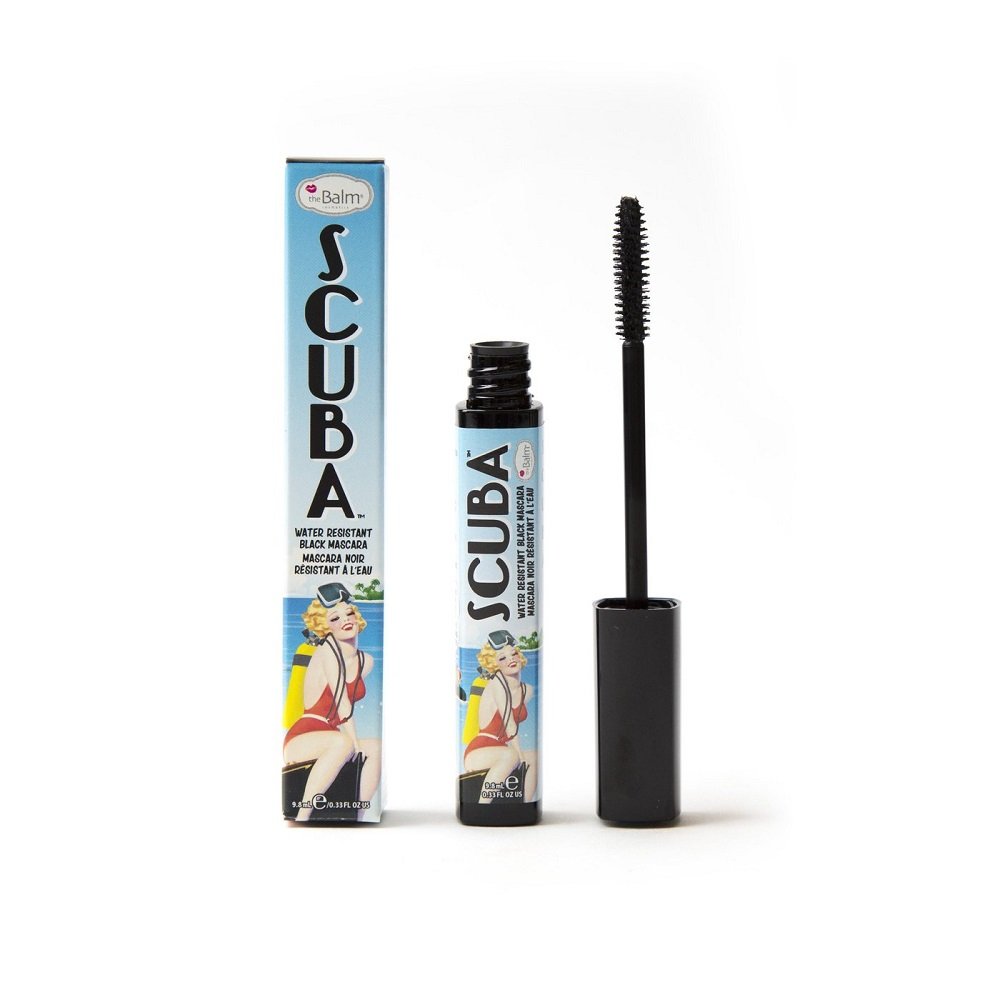 The Balm SCUBA - Water Resistant Black Mascara - Wodoodporny tusz do rzęs THEWBWDRZ