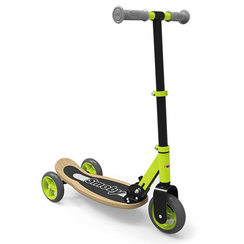 Smoby Woodem Scooter drewniana zeilona (750174)