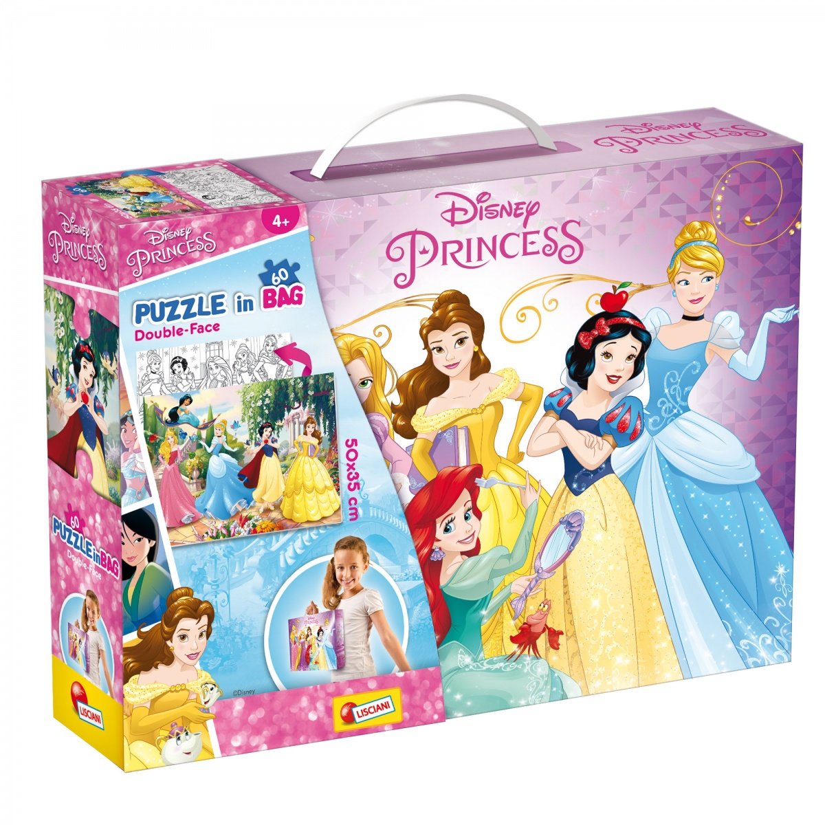 Lisciani Puzzle w walizeczce 60 Princess