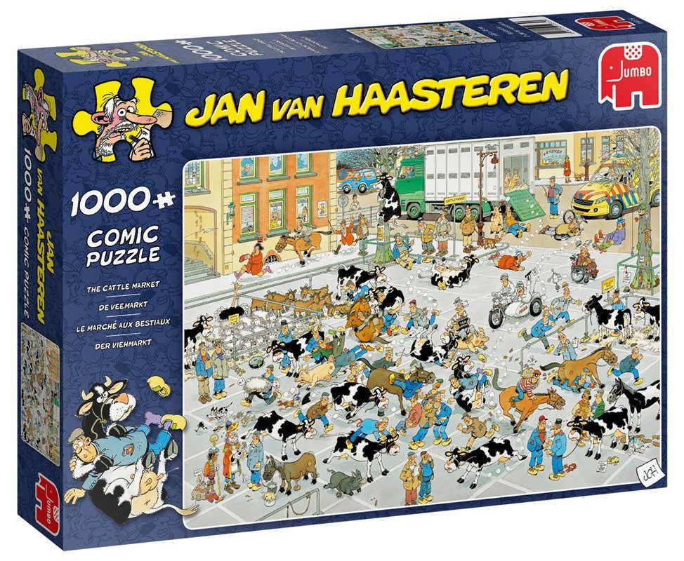 Jumbo Jan Van Haasteren, puzzle Giełda zwierząt