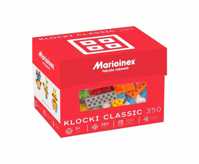 Mario-Inex Klocki Classic 350 elementów