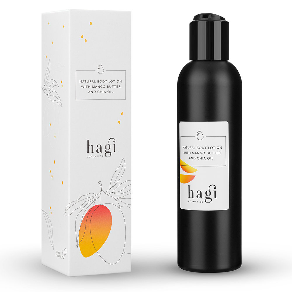 HAGI COSMETICS Hagi NATURALNY BALSAM Z MASŁEM MANGO I OLEJEM CHIA 200 ML